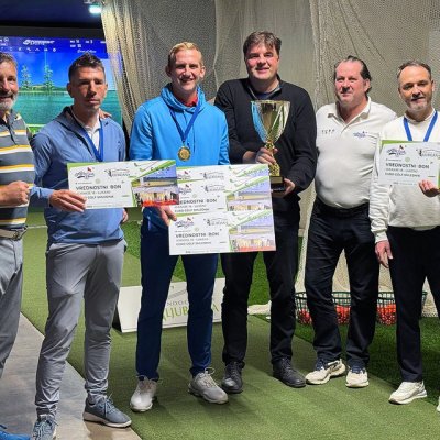 Zmagovalec Zimske indoor lige je postal Marko Šajn